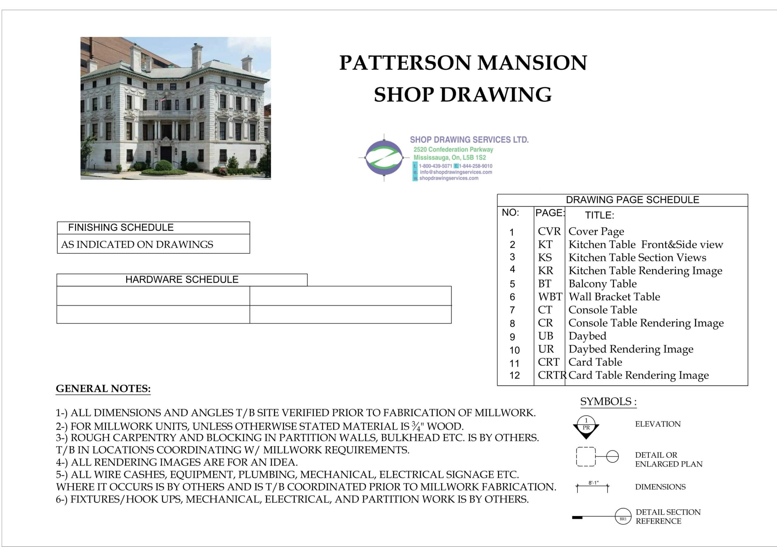 Architectural Millwork Drafting Services Shop Drawing Services Ltd